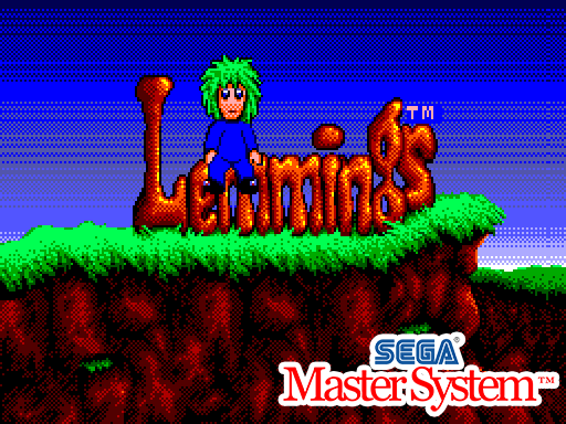 Lemmings for Sega Master System